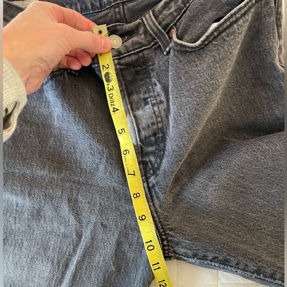 🖤Levi’s Wedgie Straight washed black denim jeans sz 29 🖤 - Picture 7 of 13